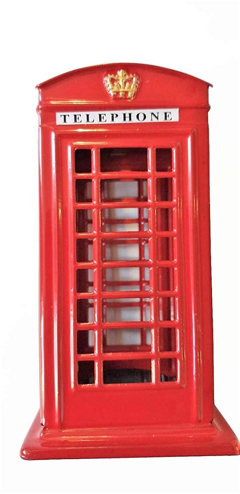 metal telephone box|Red Telephone Box Money Box .